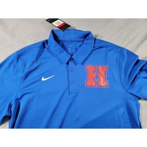 Nike‎ Men's Dry Franchise Polo Shirt Short Sleeve Royal Blue size Medium NEW